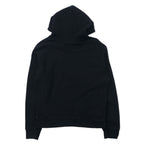 Champion Reverse Weave Pullover Hoodie, XL, Black, Cotton, Fleece Lining, Blue Single Tag, Reprint, Made in Honduras