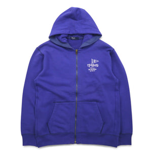 Polo by Ralph Lauren フルジップパーカー M ブルー コットン P.R.L.C 381 BLEECKER