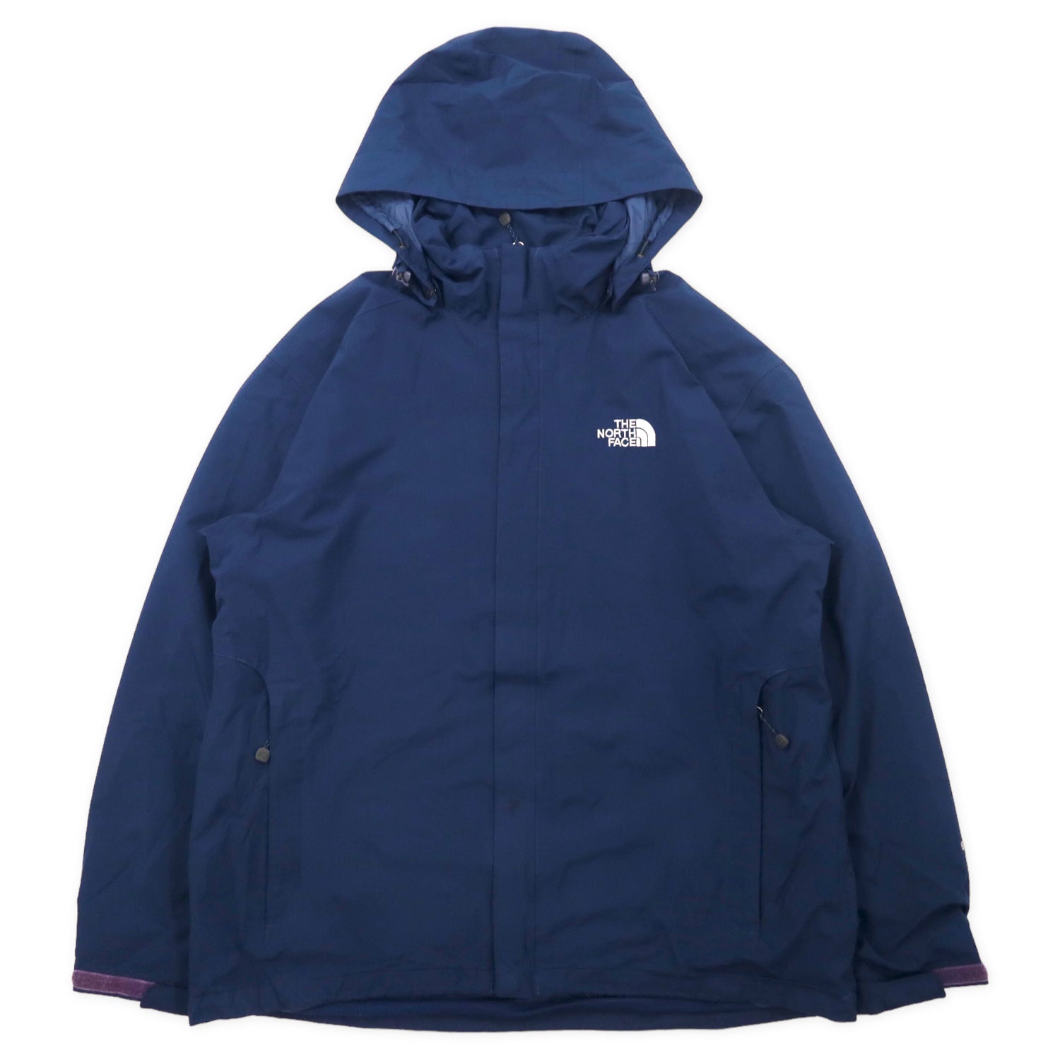 オスモのノースフェイスXL ノースフェイス GORE-TEX フーデッジャケット ブルー BLU