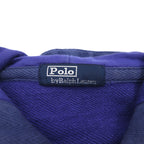 Polo by Ralph Lauren Full Zip Hoodie M Blue Cotton PRLC 381 BLEECKER