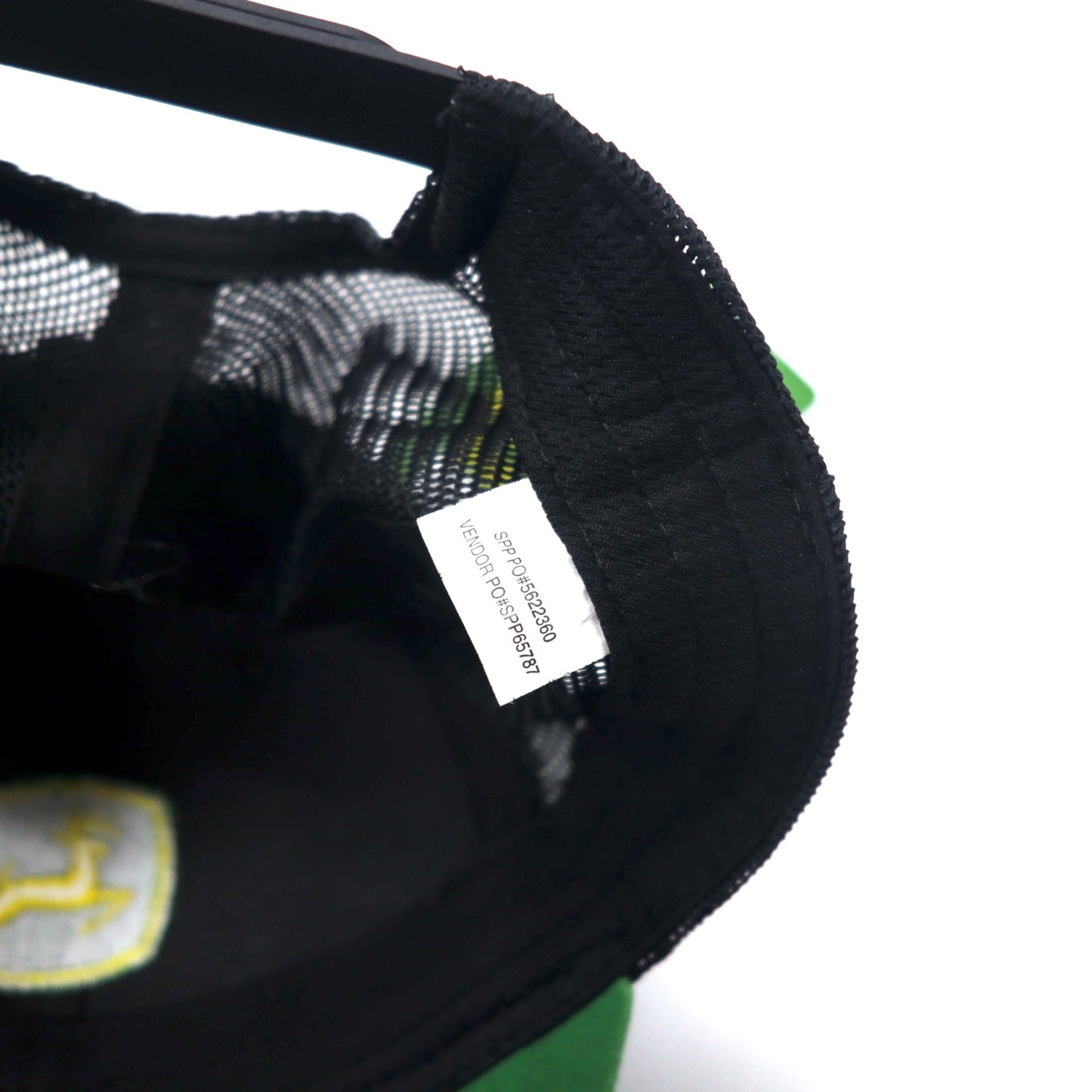 JOHN DEERE メッシュキャップ ONE ブラック コットン ポリエステル Black Chino Soft Mesh Back Cap LP69079 未使用品