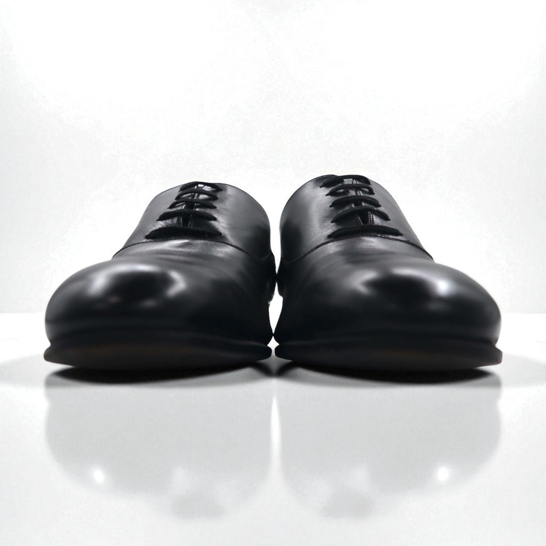 Calzaturificio Di Varese Italian Oxford Dress Shoes 26cm Black Leather