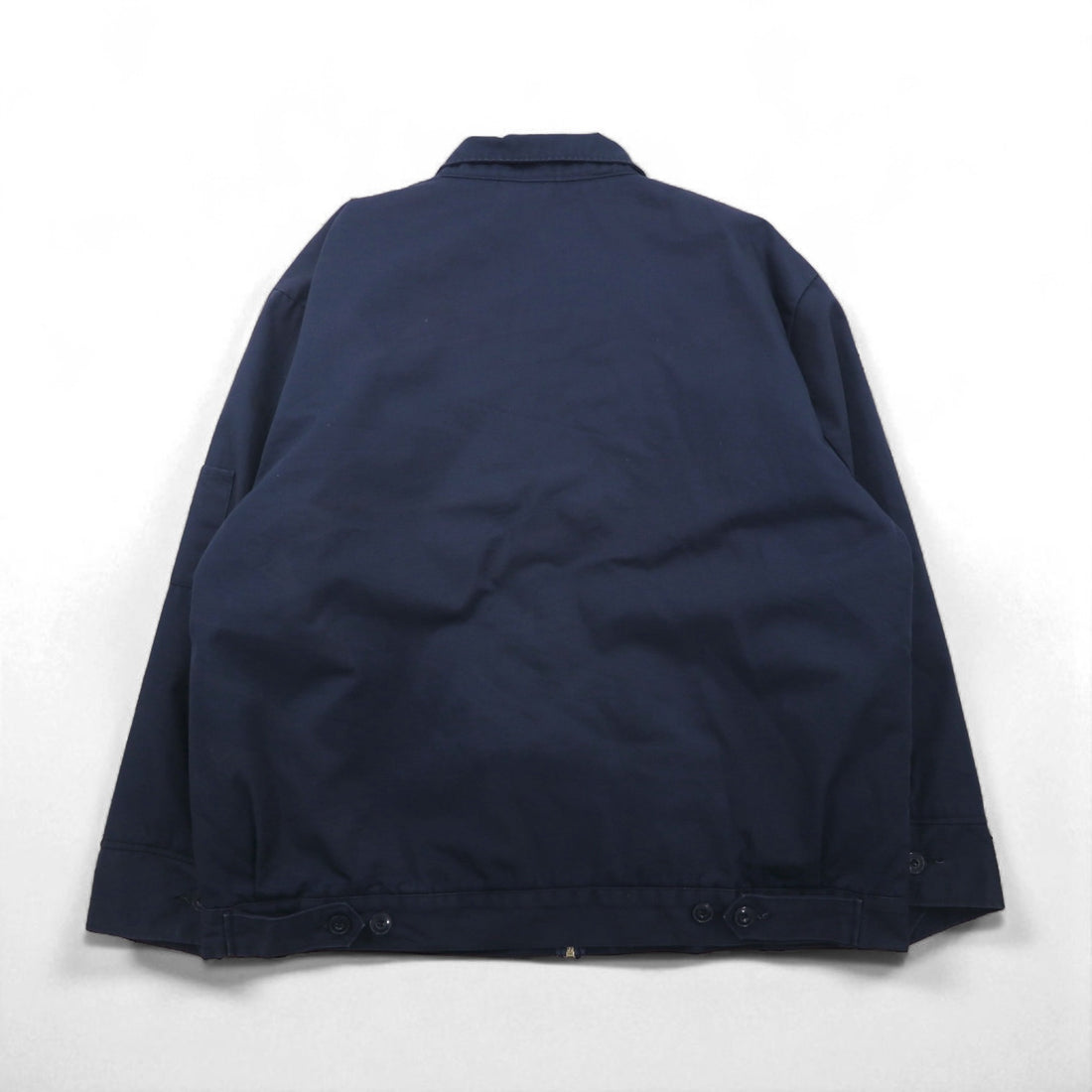 Dickies ワークジャケット ハリントンジャケット ジップアップブルゾン XL ネイビー