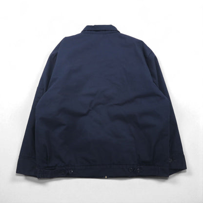 Dickies Harrington Work Jacket, Zip-Up Blouson, XL, Navy