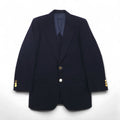 80s Vintage Blazer EDWARD'S 80年代 ブレザー 2B テーラードジャケット S  紺ブレ 金ボタン