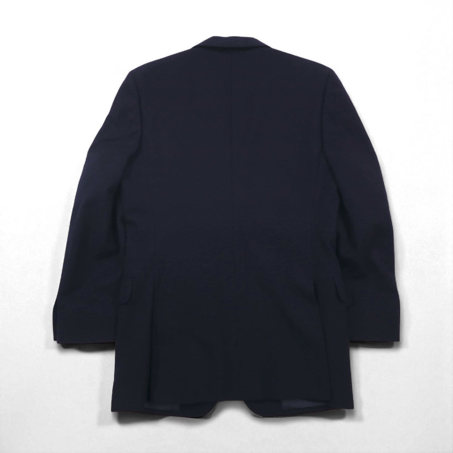 80s Vintage Blazer EDWARD'S 80s Blazer 2B Tailored Jacket Size S Navy with Gold Buttons