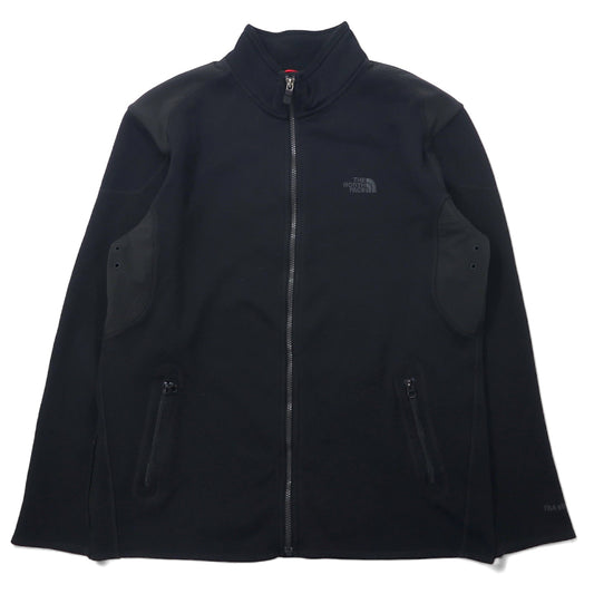 THE NORTH FACE ステルスジャケット ソフトシェルジャケット L ブラック ポリエステル フリースライナー US規格 TKA stealth