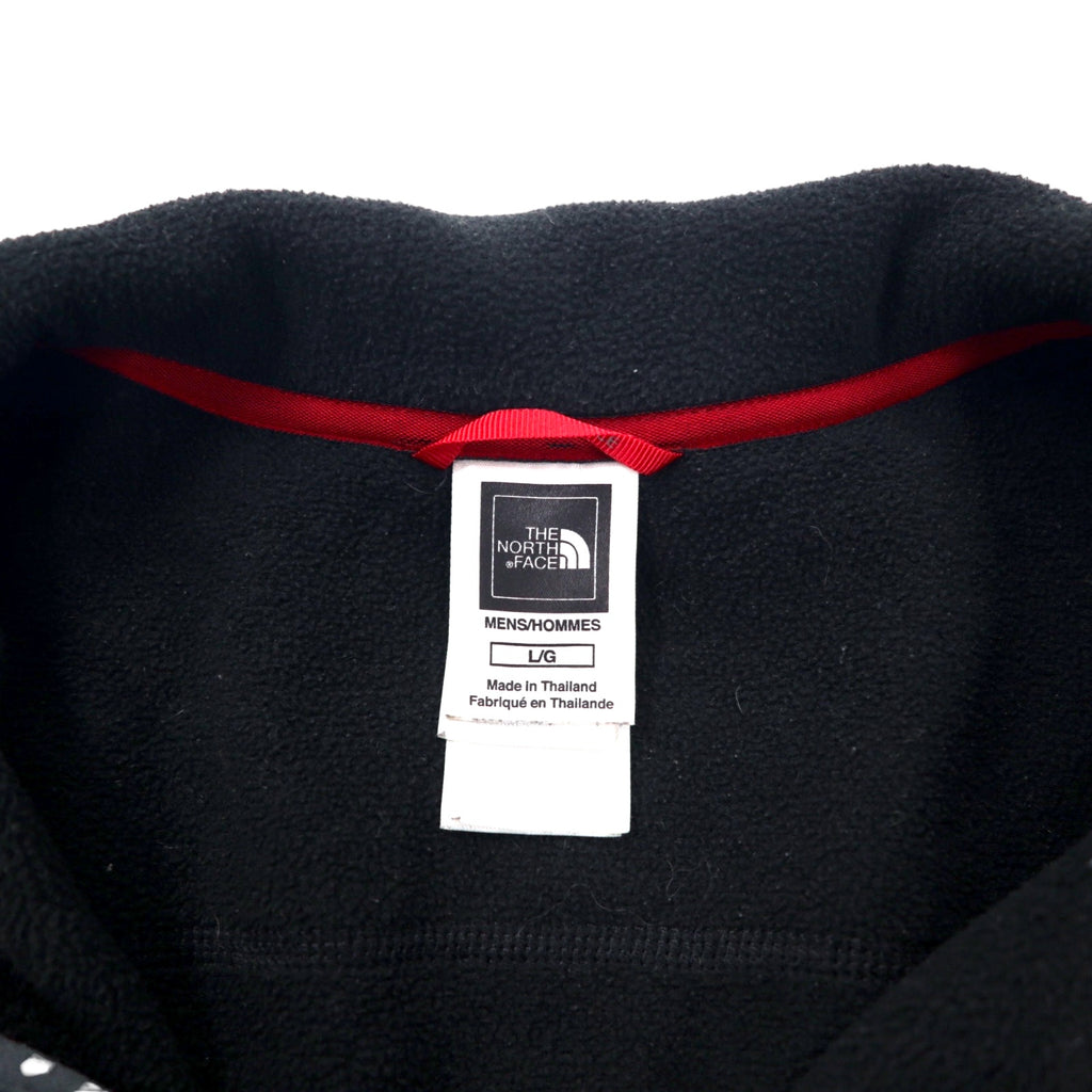 THE NORTH FACE ステルスジャケット ソフトシェルジャケット L ブラック ポリエステル フリースライナー US規格 TKA stealth