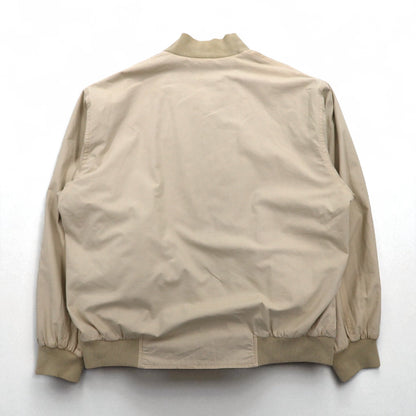 LACOSTE 80年代 リバーシブル スウィングトップ ハリントンジャケット XL ネイビー ベージュ チェック ワンポイントロゴ