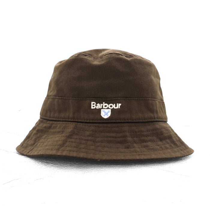 Barbour ブッシュハット バケットハット M カーキ コットン MHA0615OL51