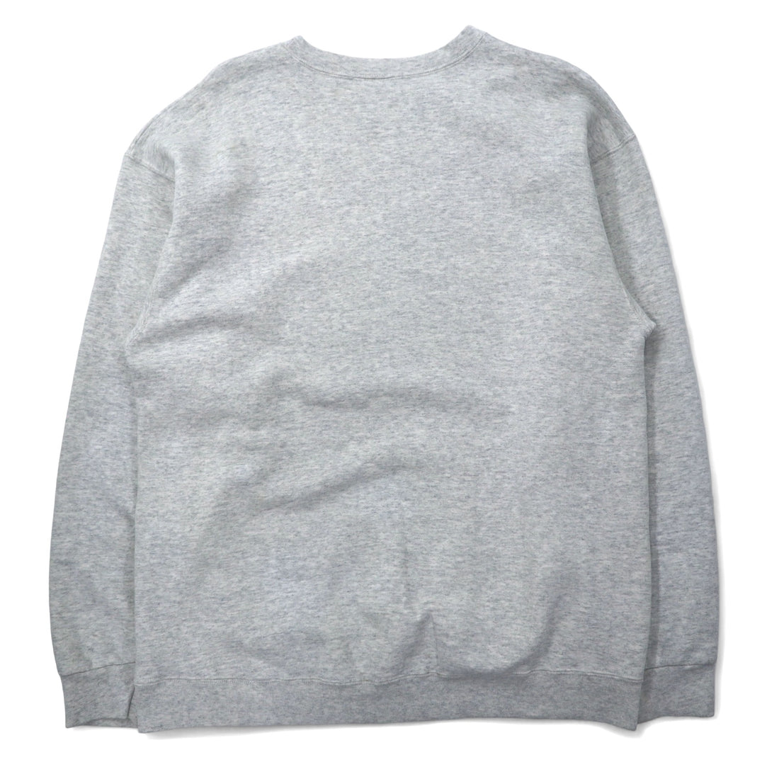 FRUIT OF THE LOOM 00s College Print Sweatshirt, XL, Grey, Cotton, ALBANY HUSKIES 3-Layer Print, Made in Mexico