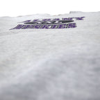 FRUIT OF THE LOOM 00s College Print Sweatshirt, XL, Grey, Cotton, ALBANY HUSKIES 3-Layer Print, Made in Mexico
