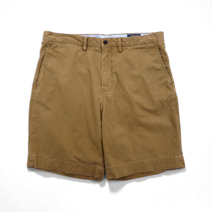 POLO RALPH LAUREN ポロチノ クラシック コットン ツイル ショートパンツ ハーフパンツ L ベージュ ストレッチ