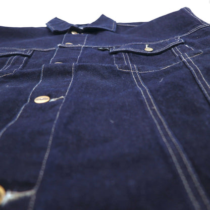 Sean John 90s Rigid Denim Jacket, Size L, Indigo and Blue