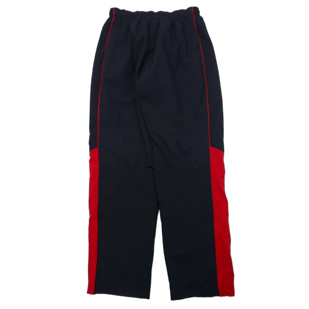 NIKE Track Pants Jersey L Black Polyester Sideline Swoosh Logo Embroidery 329354-648
