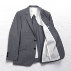 International Gallery BEAMS 2B Suit Set Up M Gray Wool 4117-0733-819