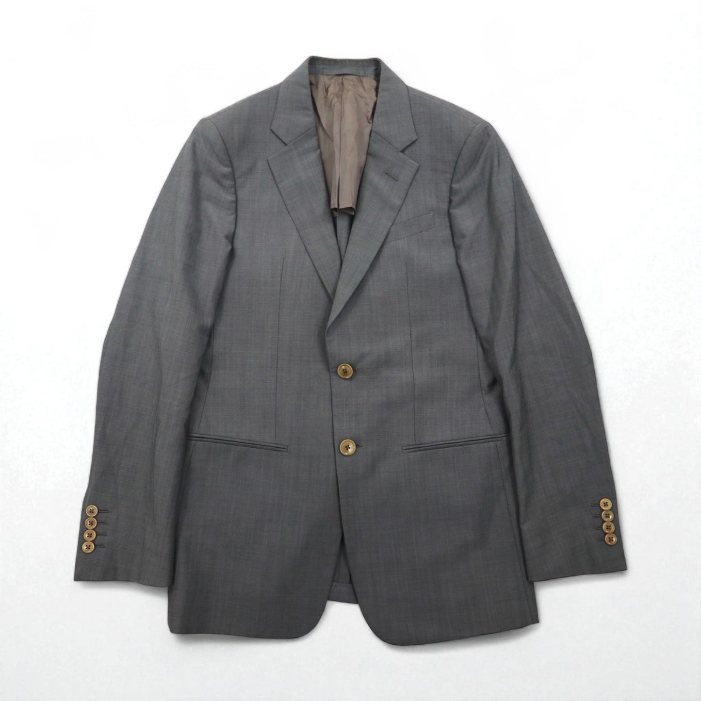 ARMANI COLLEZIONI Italian-made tailored jacket, size S, gray wool