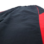 NIKE Track Pants Jersey L Black Polyester Sideline Swoosh Logo Embroidery 329354-648