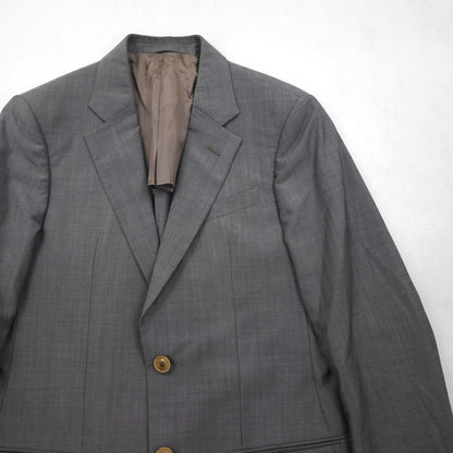 ARMANI COLLEZIONI Italian-made tailored jacket, size S, gray wool