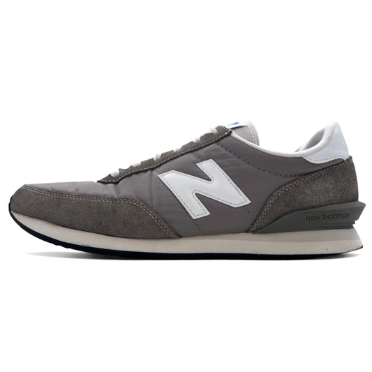 NEW BALANCE 720 スニーカー 27.5cm グレー スエード ナイロン UL720MW1