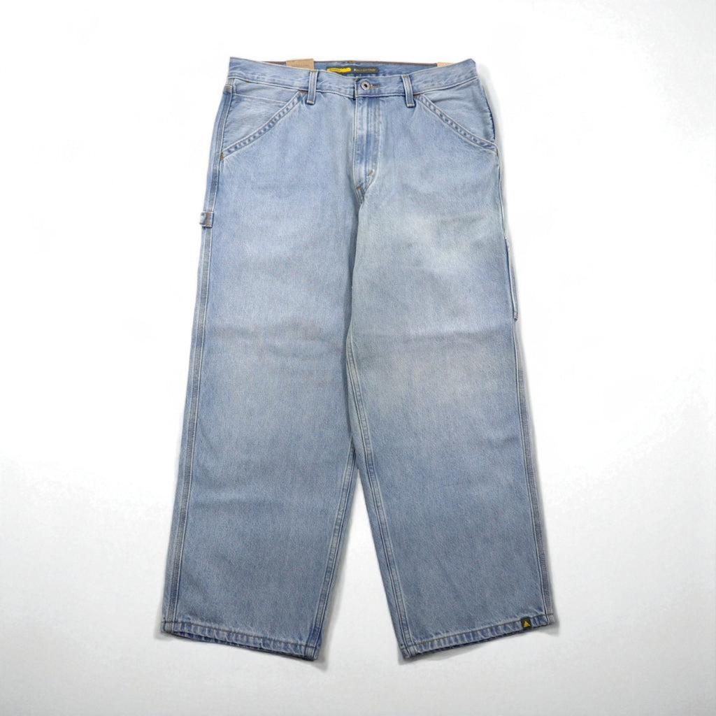 Levi's SILVERTAB シルバータブ  BAGGY CARPENTER バギー デニムパンツ ジーンズ L インディゴ ワイド A7489-0000 未使用品