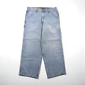 Levi's SILVERTAB シルバータブ  BAGGY CARPENTER バギー デニムパンツ ジーンズ L インディゴ ワイド A7489-0000 未使用品