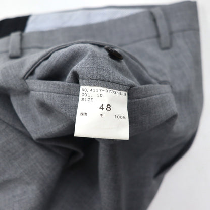 International Gallery BEAMS 2B スーツ セットアップ M グレー ウール 4117-0733-819
