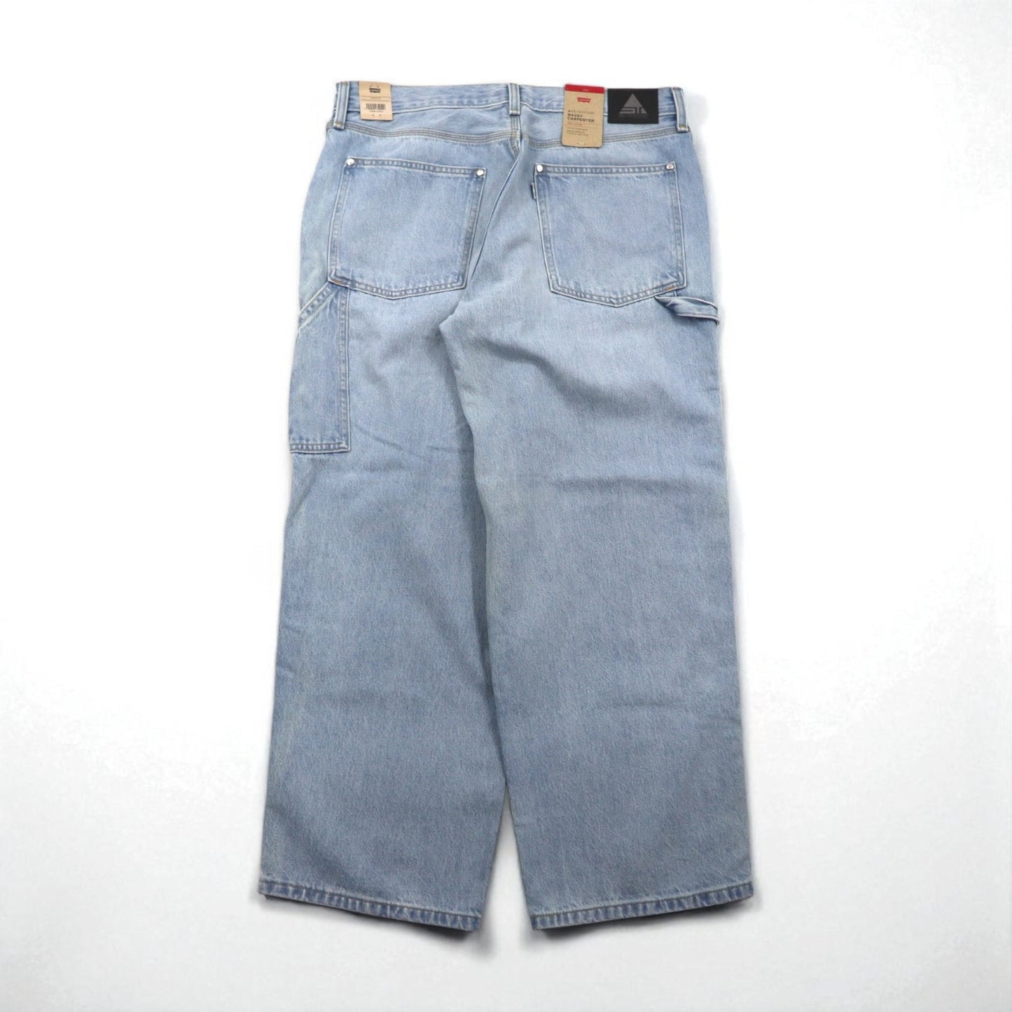 Levi's Silver Tab Baggy Carpenter Jeans, Size L, Indigo, Wide Fit, A7489-0000, Unused