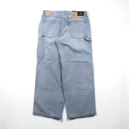 Levi's Silver Tab Baggy Carpenter Jeans, Size L, Indigo, Wide Fit, A7489-0000, Unused