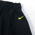 NIKE メッシュスカート M ブラック イエロー ロゴプリント AS W NSW SKIRT MESH CU4031-017