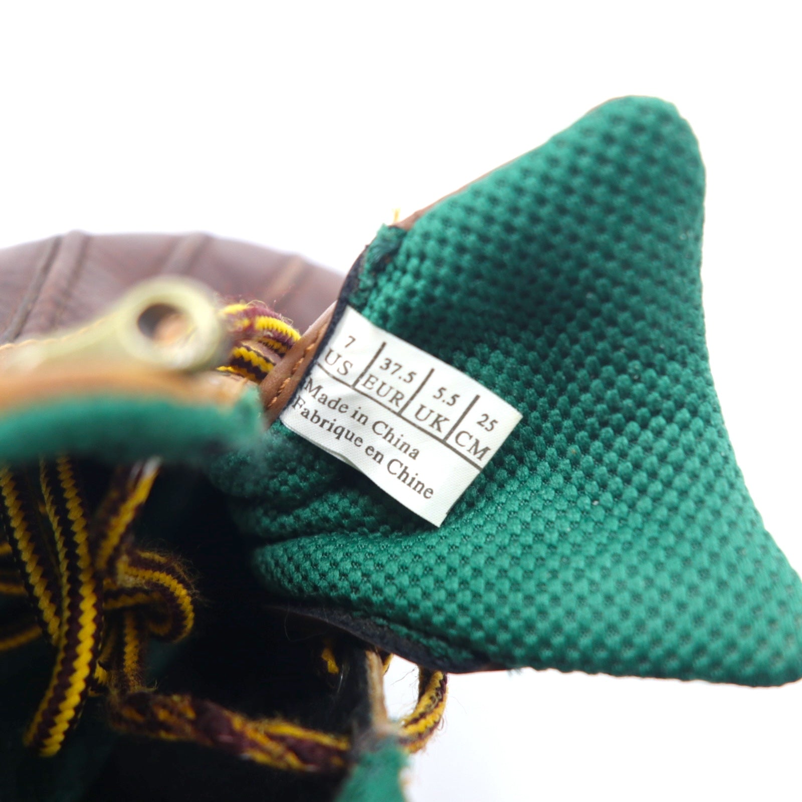 POLO SPORT RALPH LAUREN トレッキングシューズ ダックブーツ 25cm ブラウン レザー 防水