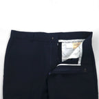 Levi's 80年代 USA製 アクションスラックス Action Slacks スタプレ STA-PREST パンツ L ネイビー ポリエステル ロケットTALONジップ