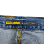 Levi's SILVERTAB シルバータブ  BAGGY CARPENTER バギー デニムパンツ ジーンズ L インディゴ ワイド A7489-0000 未使用品