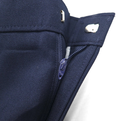 Levi's 80年代 USA製 アクションスラックス Action Slacks スタプレ STA-PREST パンツ L ネイビー ポリエステル ロケットTALONジップ