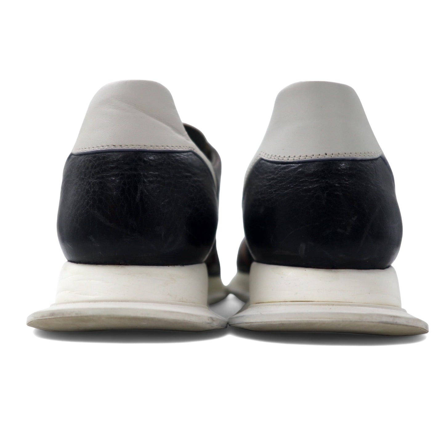 Rick Owens ランナー スニーカー 25cm ブラック ブラウン レザー Black Vintage Runner Sneakers 19 S2811