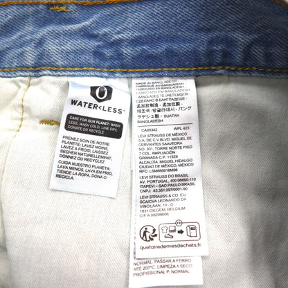 Levi's Silver Tab Baggy Carpenter Jeans, Size L, Indigo, Wide Fit, A7489-0000, Unused
