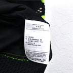 NIKE メッシュスカート M ブラック イエロー ロゴプリント AS W NSW SKIRT MESH CU4031-017