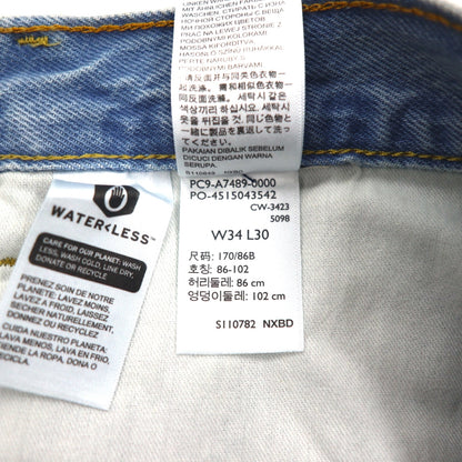 Levi's Silver Tab Baggy Carpenter Jeans, Size L, Indigo, Wide Fit, A7489-0000, Unused