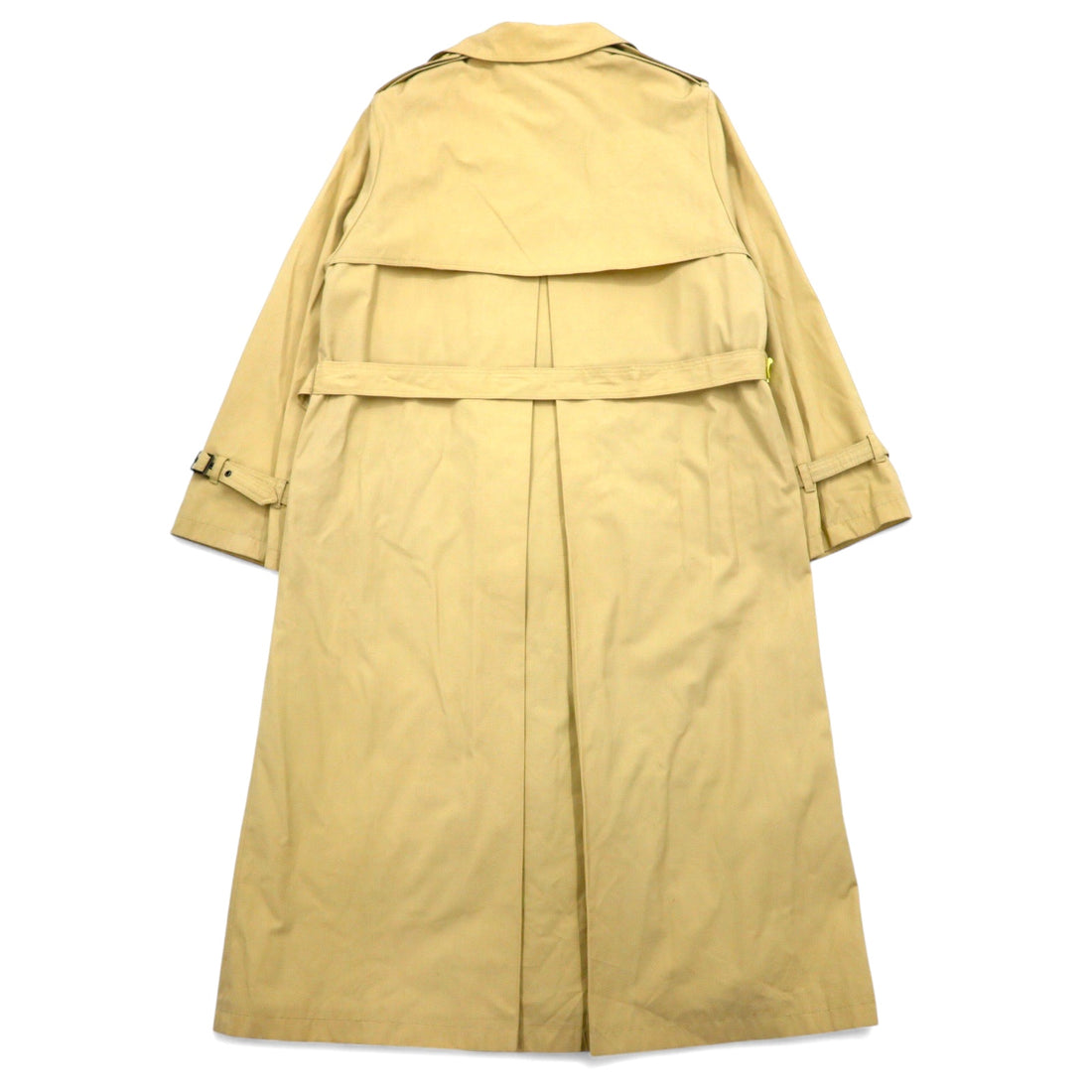 ポーランド製 80年代 ユーロヴィンテージ cote a cote トレンチコート XL ベージュ コットン ポリエステル