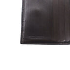 BOTTEGA VENETA Intrecciato Bifold Wallet Round Zipper Brown Leather 121059 V0013 2040 Made in Italy