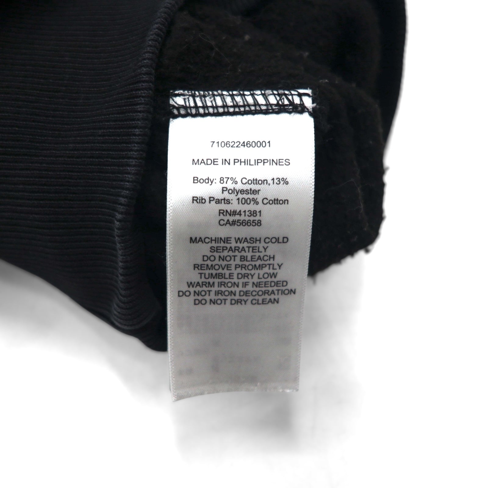 Polo Ralph Lauren ヴィンテージ加工 前V スウェット トレーナー S ブラック 105TH NAVAL STA