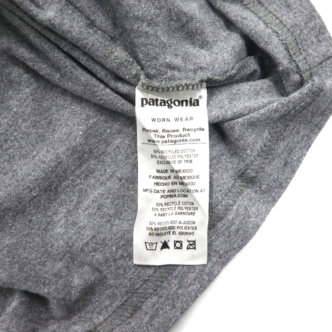 Patagonia P-6 Logo Responsibility P-6 LOGO RESPONSIBILI-TEE T-shirt XL Gray 39174