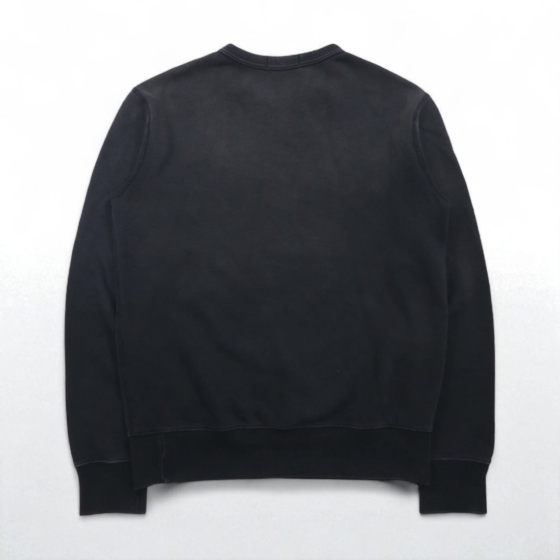 Polo Ralph Lauren Vintage V-Neck Sweatshirt, Size S, Black, 105TH NAVAL STA