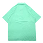 BURBERRY LONDON Pique Polo Shirt L Green Cotton Pocket Made in Japan Unused