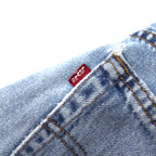 Levi's USA Made 90s 560 Loose Fit Tapered Denim Pants Size 32 Blue Cotton Zipper Fly 560-4891