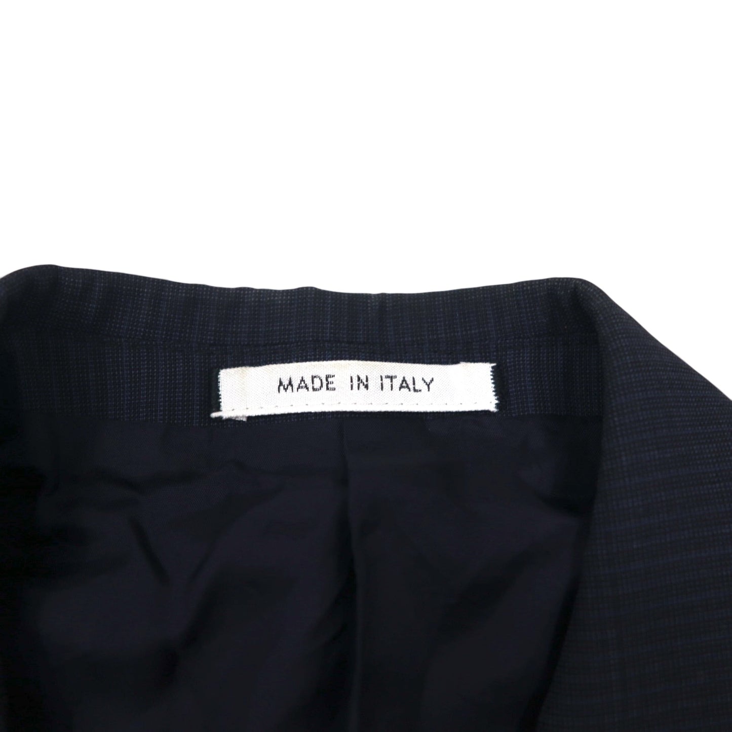 ARMANI COLLEZIONI Italian-made suit, size S, navy wool, GIORGIO