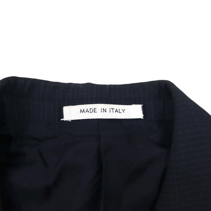 ARMANI COLLEZIONI Italian-made suit, size S, navy wool, GIORGIO