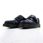 Dr. Martens belt dress shoes 26cm black smooth leather QUYNN LOW BUCKLE LEATHER SHOES 25603001