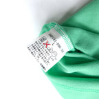 BURBERRY LONDON Pique Polo Shirt L Green Cotton Pocket Made in Japan Unused