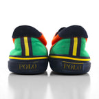 POLO RALPH LAUREN ソートン THORTON Ⅲ-NE キャンバス スニーカー 27cm マルチカラー ロゴワッペン 01087